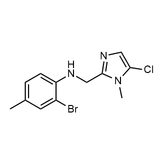 2-Bromo-N-((5-chloro-1-methyl-1h-imidazol-2-yl)methyl)-4-methylaniline|CS-0281144