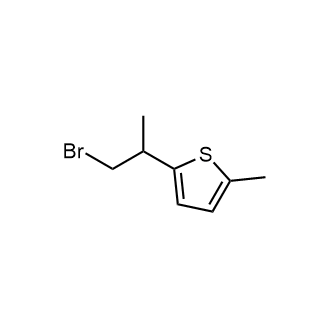 2-(1-Bromopropan-2-yl)-5-methylthiophene|CS-0281156