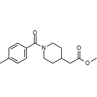 Methyl 2-(1-(4-methylbenzoyl)piperidin-4-yl)acetate|CS-0281242