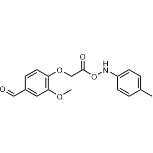 3-Methoxy-4-(2-oxo-2-((p-tolylamino)oxy)ethoxy)benzaldehyde|CS-0281388