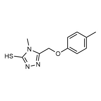 4-Methyl-5-((p-tolyloxy)methyl)-4h-1,2,4-triazole-3-thiol|CS-0281399