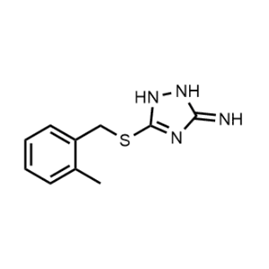5-((2-Methylbenzyl)thio)-1,2-dihydro-3h-1,2,4-triazol-3-imine|CS-0281947