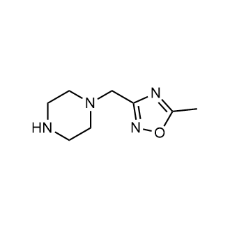 5-Methyl-3-(piperazin-1-ylmethyl)-1,2,4-oxadiazole|CS-0282267