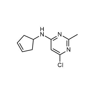 6-Chloro-N-(cyclopent-3-en-1-yl)-2-methylpyrimidin-4-amine|CS-0282298
