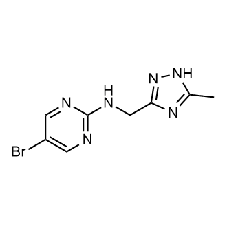 5-Bromo-N-((5-methyl-1h-1,2,4-triazol-3-yl)methyl)pyrimidin-2-amine|CS-0282313