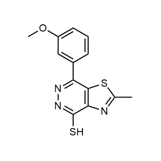 7-(3-Methoxyphenyl)-2-methylthiazolo[4,5-d]pyridazine-4-thiol|CS-0282399