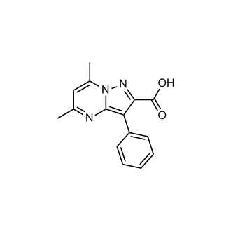 5,7-Dimethyl-3-phenylpyrazolo[1,5-a]pyrimidine-2-carboxylic acid|CS-0282426