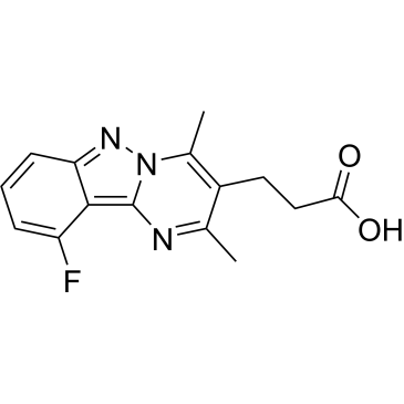 3-(10-Fluoro-2,4-dimethylpyrimido[1,2-b]indazol-3-yl)propanoic acid|CS-0282431