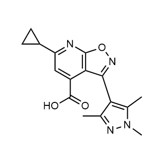 6-Cyclopropyl-3-(1,3,5-trimethyl-1h-pyrazol-4-yl)isoxazolo[5,4-b]pyridine-4-carboxylic acid|CS-0282541