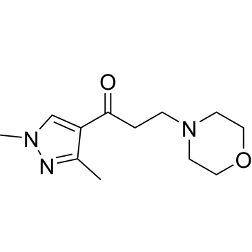 1-(1,3-Dimethyl-1h-pyrazol-4-yl)-3-morpholinopropan-1-one|CS-0282571