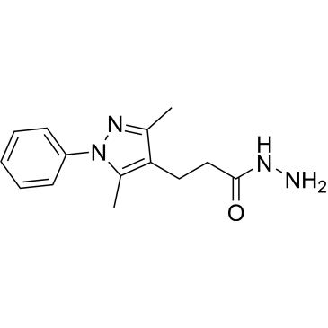 3-(3,5-Dimethyl-1-phenyl-1h-pyrazol-4-yl)propanehydrazide|CS-0282661
