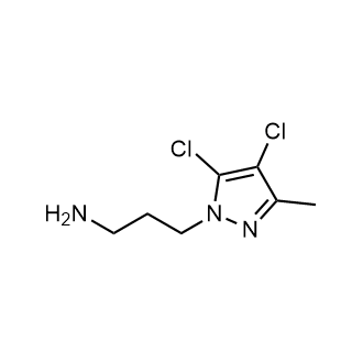 3-(4,5-Dichloro-3-methyl-1h-pyrazol-1-yl)propan-1-amine|CS-0282782