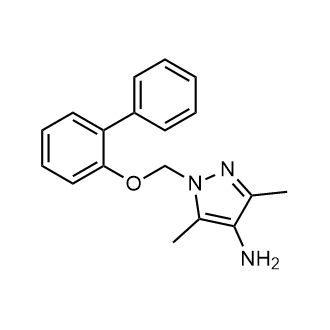 1-(([1,1'-biphenyl]-2-yloxy)methyl)-3,5-dimethyl-1h-pyrazol-4-amine|CS-0282810