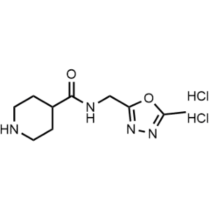 N-((5-Methyl-1,3,4-oxadiazol-2-yl)methyl)piperidine-4-carboxamide dihydrochloride|CS-0282839