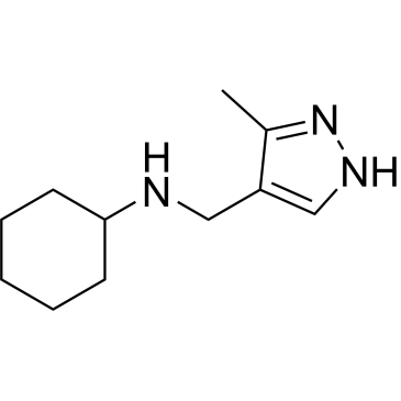 N-((3-Methyl-1H-pyrazol-4-yl)methyl)cyclohexanamine|CS-0282895