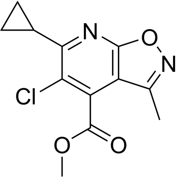 Methyl 5-chloro-6-cyclopropyl-3-methylisoxazolo[5,4-b]pyridine-4-carboxylate|CS-0282956