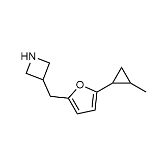 3-((5-(2-Methylcyclopropyl)furan-2-yl)methyl)azetidine|CS-0283004