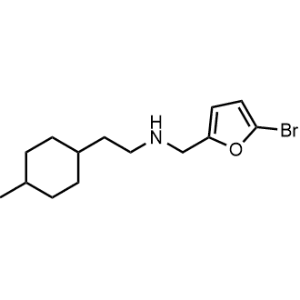 N-((5-Bromofuran-2-yl)methyl)-2-(4-methylcyclohexyl)ethan-1-amine|CS-0283209