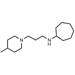 N-(3-(4-Methylpiperidin-1-yl)propyl)cycloheptanamine|CS-0283332
