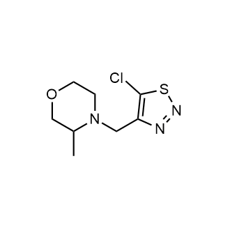 4-((5-Chloro-1,2,3-thiadiazol-4-yl)methyl)-3-methylmorpholine|CS-0283400
