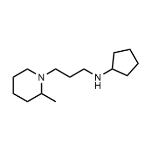 N-(3-(2-Methylpiperidin-1-yl)propyl)cyclopentanamine|CS-0283407