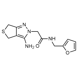 2-(3-Amino-4h-thieno[3,4-c]pyrazol-2(6h)-yl)-N-(furan-2-ylmethyl)acetamide|CS-0283633