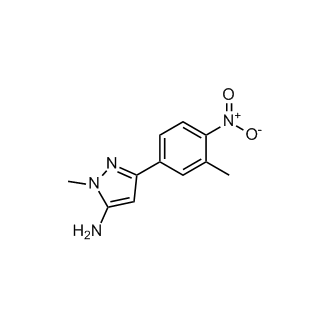 1-Methyl-3-(3-methyl-4-nitrophenyl)-1h-pyrazol-5-amine|CS-0283738