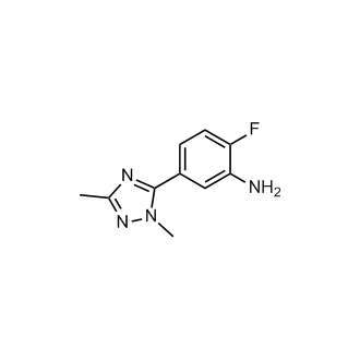 5-(1,3-Dimethyl-1h-1,2,4-triazol-5-yl)-2-fluoroaniline|CS-0283836