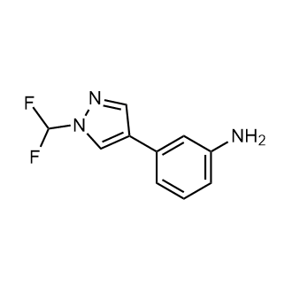 3-(1-(Difluoromethyl)-1h-pyrazol-4-yl)aniline|CS-0284136