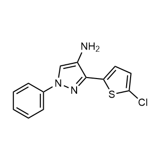 3-(5-Chlorothiophen-2-yl)-1-phenyl-1h-pyrazol-4-amine|CS-0284280