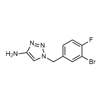 1-(3-Bromo-4-fluorobenzyl)-1h-1,2,3-triazol-4-amine|CS-0284342