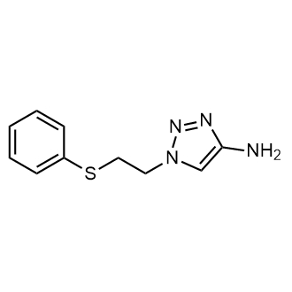 1-(2-(Phenylthio)ethyl)-1h-1,2,3-triazol-4-amine|CS-0284446