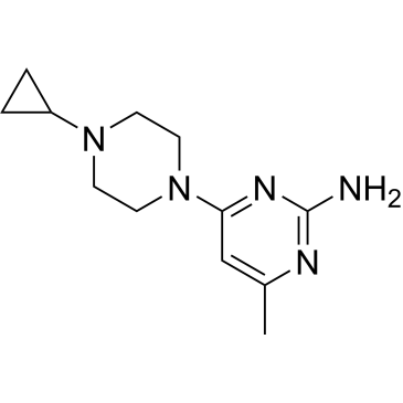 4-(4-Cyclopropylpiperazin-1-yl)-6-methylpyrimidin-2-amine|CS-0284499