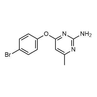 4-(4-Bromophenoxy)-6-methylpyrimidin-2-amine|CS-0284502