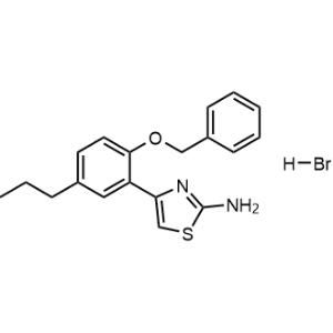 4-(2-(Benzyloxy)-5-propylphenyl)thiazol-2-amine hydrobromide|CS-0284515