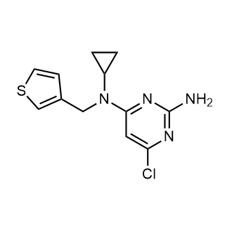 6-Chloro-n4-cyclopropyl-n4-(thiophen-3-ylmethyl)pyrimidine-2,4-diamine|CS-0284602