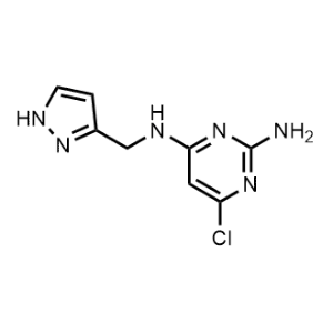 N4-((1H-Pyrazol-3-yl)methyl)-6-chloropyrimidine-2,4-diamine|CS-0284616