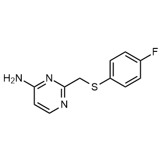 2-(((4-Fluorophenyl)thio)methyl)pyrimidin-4-amine|CS-0284630