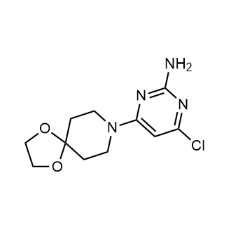 4-Chloro-6-(1,4-dioxa-8-azaspiro[4.5]decan-8-yl)pyrimidin-2-amine|CS-0284632