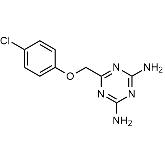 6-((4-Chlorophenoxy)methyl)-1,3,5-triazine-2,4-diamine|CS-0284635