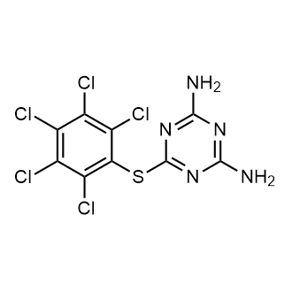 6-((Perchlorophenyl)thio)-1,3,5-triazine-2,4-diamine|CS-0284636