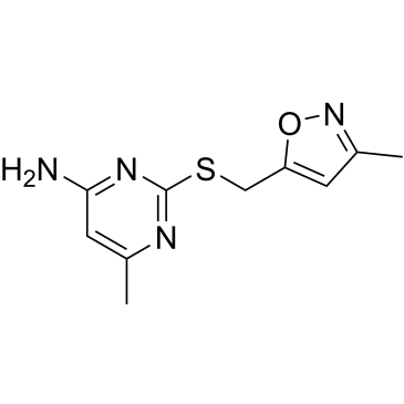 6-Methyl-2-(((3-methylisoxazol-5-yl)methyl)thio)pyrimidin-4-amine|CS-0284656