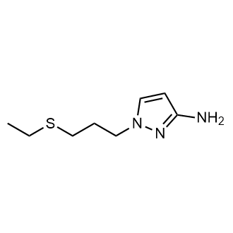 1-(3-(Ethylthio)propyl)-1h-pyrazol-3-amine|CS-0285030