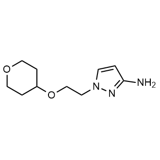 1-(2-((Tetrahydro-2h-pyran-4-yl)oxy)ethyl)-1h-pyrazol-3-amine|CS-0285064