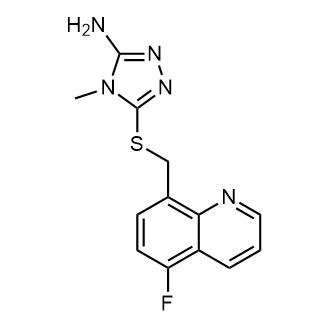 5-(((5-Fluoroquinolin-8-yl)methyl)thio)-4-methyl-4h-1,2,4-triazol-3-amine|CS-0285107