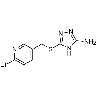 5-(((6-Chloropyridin-3-yl)methyl)thio)-4h-1,2,4-triazol-3-amine|CS-0285112