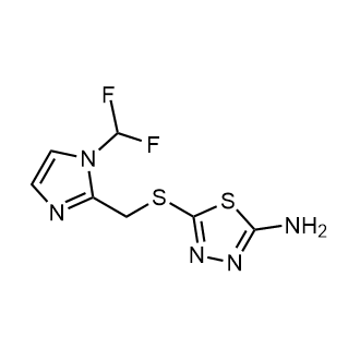 5-(((1-(Difluoromethyl)-1h-imidazol-2-yl)methyl)thio)-1,3,4-thiadiazol-2-amine|CS-0285122