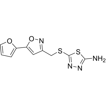 5-(((5-(Furan-2-yl)isoxazol-3-yl)methyl)thio)-1,3,4-thiadiazol-2-amine|CS-0285127