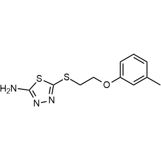 5-((2-(M-tolyloxy)ethyl)thio)-1,3,4-thiadiazol-2-amine|CS-0285138