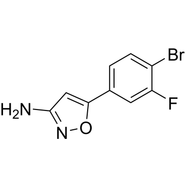 5-(4-Bromo-3-fluorophenyl)isoxazol-3-amine|CS-0285184
